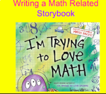 Preview of MATH STORY BOOK: CREATING A STORY BOOK