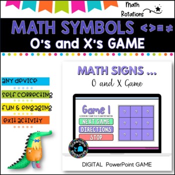 Preview of MATH SYMBOLS l PowerPoint Game l IWB  