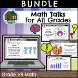 MATH TALKS for All Grades (Use with Google Slides™)