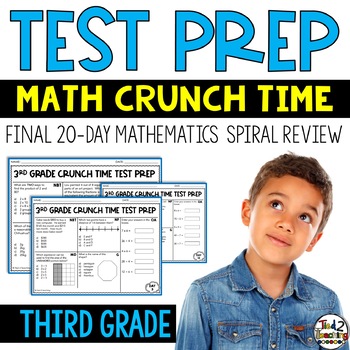 Preview of 3rd Grade Math Test Prep 3rd Grade Math State Test Prep Worksheets & Bell Ringer