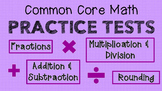 MATH Test Review! {Multiplication, Division, Fractions, Ro