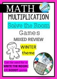 MATH game multiplication SOLVE / READ  the room  and TASK 