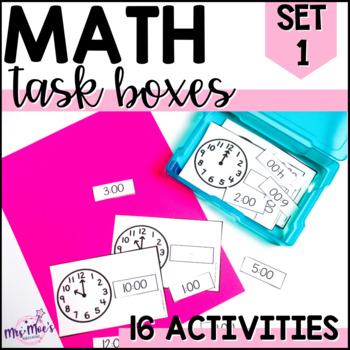 Preview of MATH task boxes {set one}