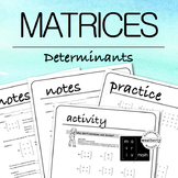 MATRICES - Determinants