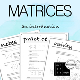 MATRICES - an introduction