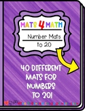 MATS4MATH: Representing Numbers to 20 Number Mats