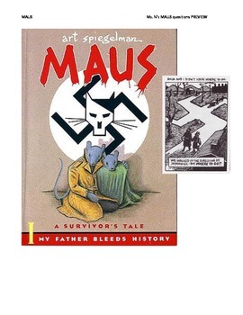Preview of Work from Home-friendly MAUS I: A Survivor's Tale -  Common Core Unit