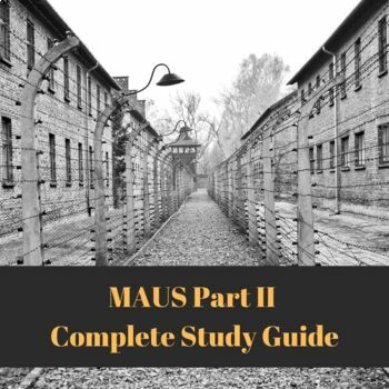 Preview of MAUS Part II Complete Study Guide **DIGITAL VERSION INCLUDED**