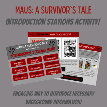 Preview of MAUS - Introduction Stations Activity