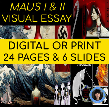 Preview of MAUS | MAUS VISUAL ESSAYS, ESSAY ALTERNATIVE | MAUS ESSAY WRITING
