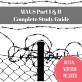 MAUS Part I & II Complete Study Guide **DIGITAL VERSION IN