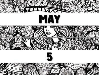 Preview of MAY 5 IS CINCO DE MAYO! Cinco De Mayo Bulletin Board Decor Kit