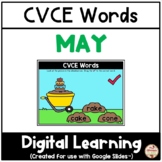 MAY - CVCE words {Google Slides™/Classroom™}