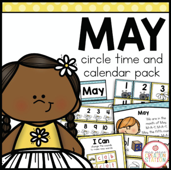 Preview of MAY MORNING MEETING CALENDAR AND CIRCLE TIME RESOURCES