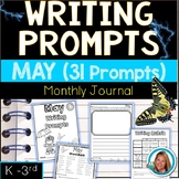 MAY Writing Prompts Journal K-3