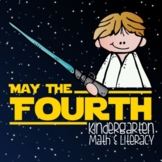 MAY the FOURTH Kindergarten Math and Literacy