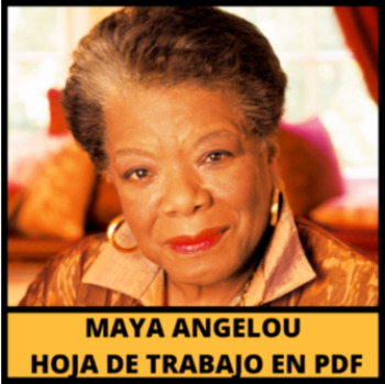 Preview of MAYA ANGELOU para Niños [BLACK HISTORY MONTH] ESPAÑOL