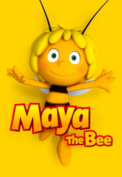 Preview of MAYA THE BEE (Die Biene Maja) Film & Book - Coloring Pages, 33 pages