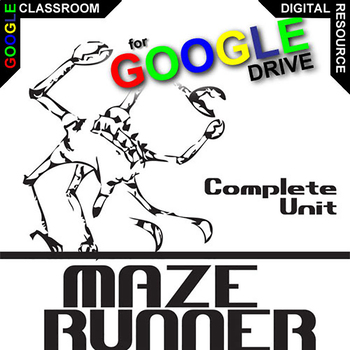 Preview of MAZE RUNNER Novel Study Unit Plan Activities DIGITAL Pre-reading Characters