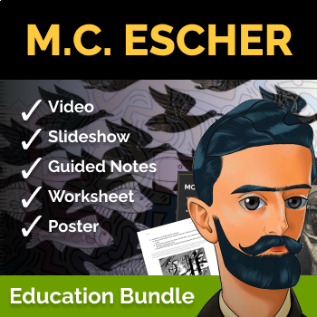 Preview of MC Escher - Art History Education Bundle