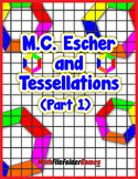 M.C. Escher and Tessellations (Part 1) {Geometry Activity}