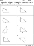 MCAS Review - Geometry Practice Worksheets