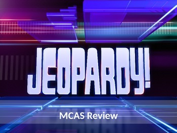 Preview of MCAS Review Jeopardy