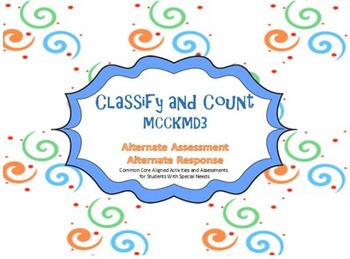 Preview of MCCKMD3 Classify and Count Smart Board Lessons and Practice