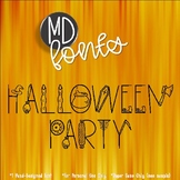 MD Fonts: Halloween Party Font