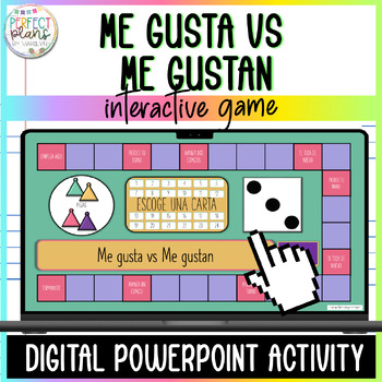 Preview of ME GUSTA VS ME GUSTAN | DIGITAL BOARD GAME | INTERACTIVE
