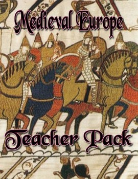 Preview of ME - Medieval Europe - Teacher Pack