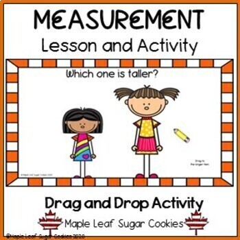 Preview of MEASUREMENT - Let's Compare! THREE MINI-LESSONS WITH FOLLOW-UP ACTIVITIES!!!