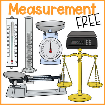 Preview of Measurement Tools Clip Art | Free