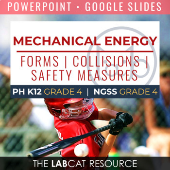 Preview of MECHANICAL ENERGY: Types of Energy, Collisions and Safety Measures