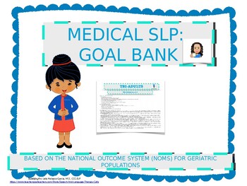 Preview of MEDICAL SLP: GOAL BANK (POWERPOINT VERSION)