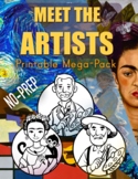 MEET THE ARTISTS | Printable Mega-Pack | No-Prep Customiza