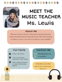 MEET THE MUSIC TEACHER