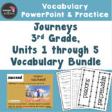 MEGA BUNDLE - 3rd Grade Journeys Vocabulary Slide Shows, U