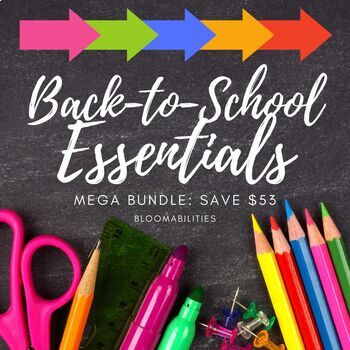 Preview of MEGA BUNDLE! Back-to-School Essentials : Poems & Songs, OE Math, Morning Meeting