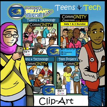 family school community clipart