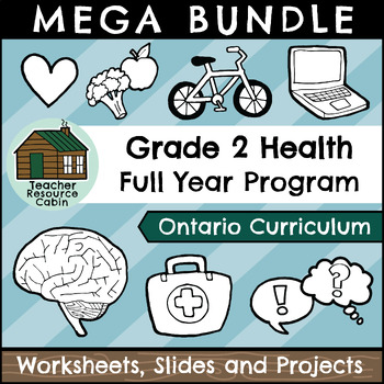 Preview of Grade 2 Ontario Health Mega Bundle (FULL YEAR)