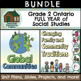 Grade 2 Ontario Social Studies Mega Bundle (FULL YEAR)