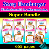 MEGA BUNDLE STORY HAMBURGER NARRATIVE WRITING STORY PLANNI