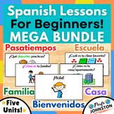 Spanish Lessons for Beginners - Vocabulary • Activities • 