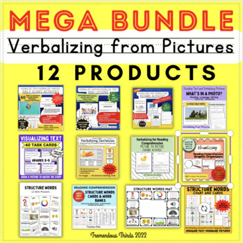 Preview of MEGA BUNDLE: Visualize & Verbalize Activities for Reading Language Comprehension