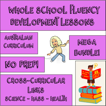 Preview of MEGA BUNDLE - Years 1-6 - Fluency Development Lessons - Linked to Aus Curriculum