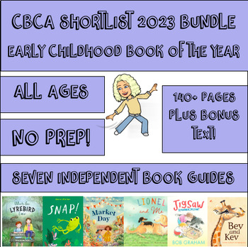 Preview of MEGA Bundle 2023 CBCA Shortlist Books - Early Childhood - Plus Bonus Resource!