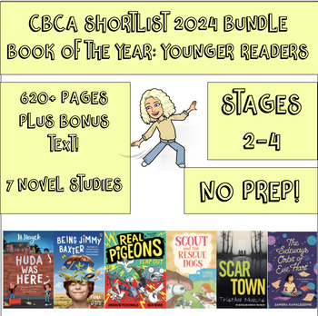 Preview of MEGA Bundle 2024 CBCA Shortlisted Books - Younger Readers - Plus Bonus Resource!