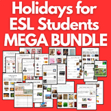 MEGA Bundle: Holidays for ESL EFL Teen and Adult Students