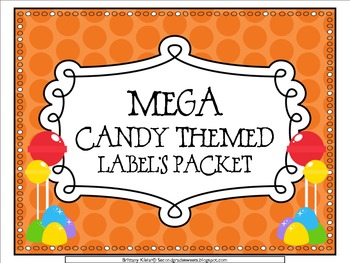 Preview of MEGA Candy Theme Label's Pack